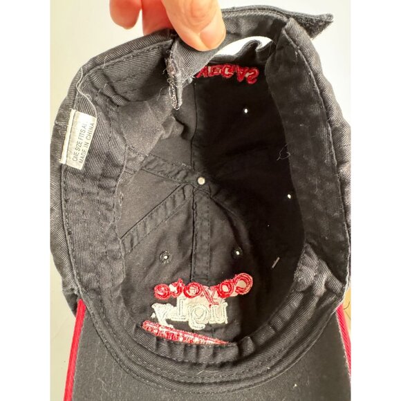 Coyote Ugly Las Vegas Black & Red Baseball Cap One Size Adjustable Strapback - Picture 14 of 16